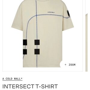 A-COLD-WALL* Cream Intersect T-Shirt